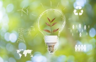Save earth concept
