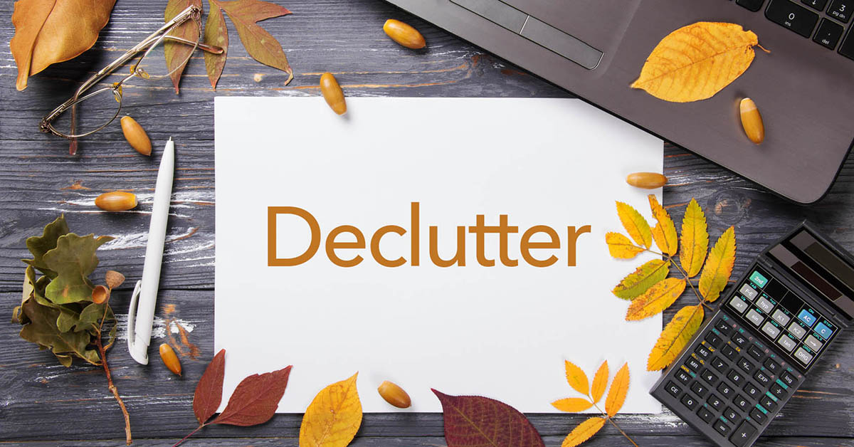 Fall clean shop